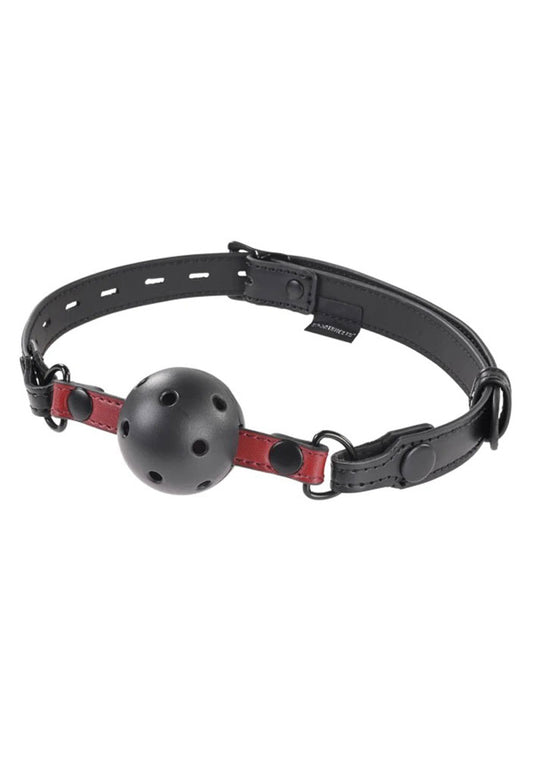 Saffron Interchangeable Gag - Black/red